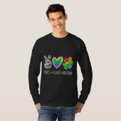 Liebe Autismus Bewusstsein T-Shirt (Vorne ganz)