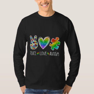 Liebe Autismus Bewusstsein T-Shirt