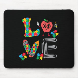 Liebe Autismus Bewusstseinslehrer Sped Special Mousepad