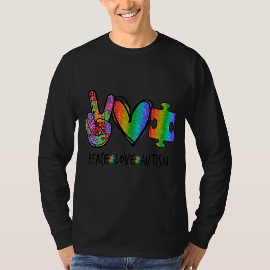 Liebe Autismus ist unerlässlich T-Shirt (Vorderseite)
