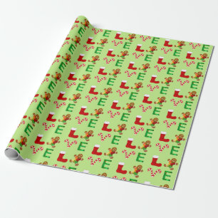 LIEBE Autismus Weihnachten Geschenkpapier