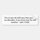 Liebe Autoaufkleber (Vorne)