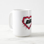 Liebe Ava Kaffeetasse (Vorderseite Links)