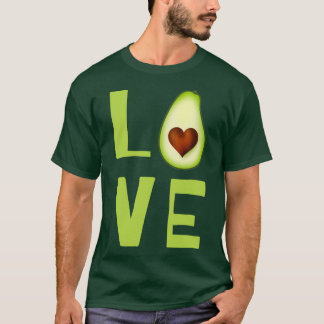 Liebe Avocado 3 T-Shirt