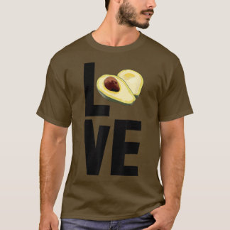 Liebe Avocado Funny Avocado Fruit Frauen T-Shirt