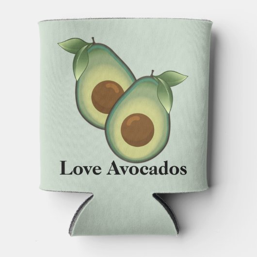 Liebe Avocados Dosenkühler (Vorderseite)