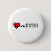 Liebe AVON Button (Vorderseite)
