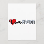 Liebe AVON Postkarte (Vorderseite)