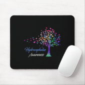 Liebe "Awareness Tree Ribbon" Hoffnung Bewusstsein Mousepad (Mit Mouse)