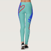 Liebe AZURESTLeggings Leggings (Rückseite)