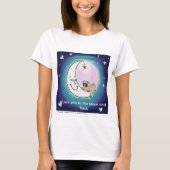 Liebe B4 Sie zum Mond und zum hinteren T - Shirt (Vorderseite)