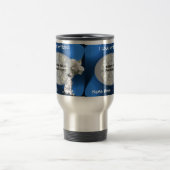 Liebe Babci Welpe Rose Polnisch Großmutter Tasse (Mittel)