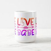 Liebe Babe Kaffeetasse (Mittel)