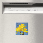 Liebe BABE! Magnet Gelbe Daffodien Frühling (In Situ (Geschirrspüler))