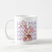Liebe Babe Valentine Bunny Kaffeetasse (Links)