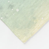 Liebe, Baby Hippo und ihre Mutter Fleecedecke (Ecke)