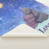 Liebe, Baby Hippo und ihre Mutter Sherpadecke (3/4)