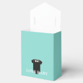 Liebe Baby Little Man Tuxedo Dusche Party Geschenkschachtel (Geöffnet)