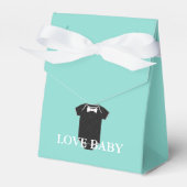 Liebe Baby Little Man Tuxedo Dusche Party Geschenkschachtel (Vorderseite)
