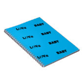 LIEBE_BABY_MODERN_BLUE_SO_NIEDLICH_NOTE BUCH (Rechte Seite)
