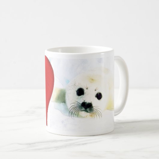 Liebe Baby Siegel Tasse (VorderseiteRechts)