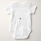 Liebe Baby Strampler (Rückseite)