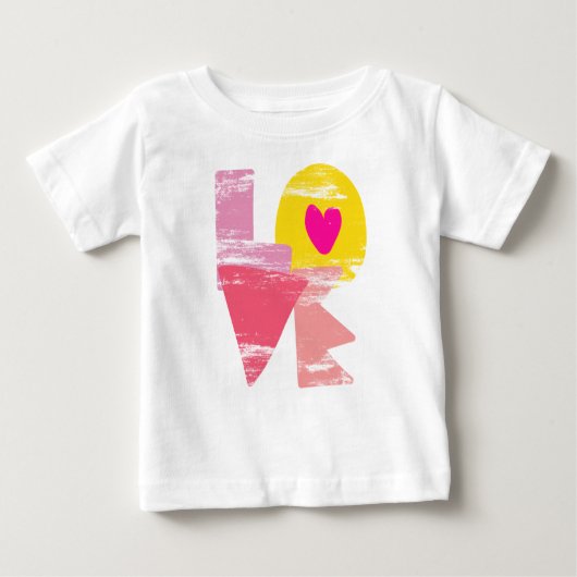 LIEBE BABY T-SHIRT (Vorderseite)