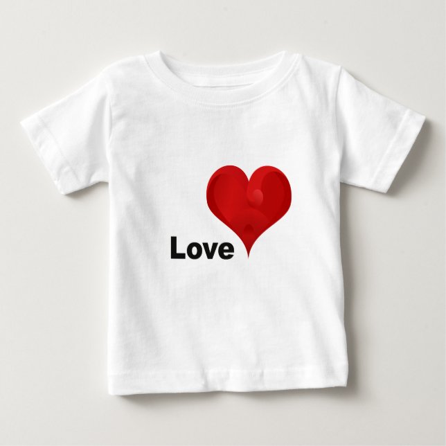 Liebe Baby T - Shirt (Vorderseite)