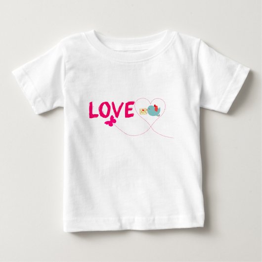 LIEBE BABY T-SHIRT (Vorderseite)