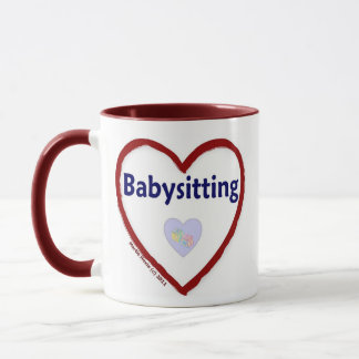 Liebe Babysitting Tasse