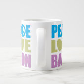 Liebe Bacon Jumbo-Tasse (Rückseite)