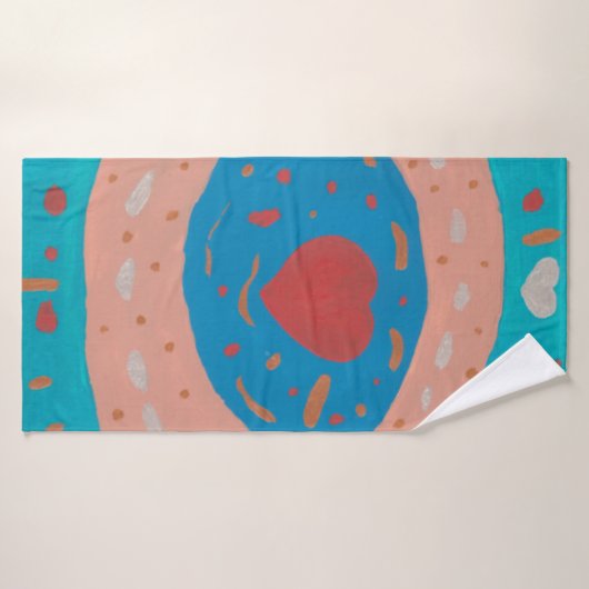 Liebe badehandtuch (Badehandtuch)