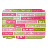 Liebe Badematte (Vorderseite)