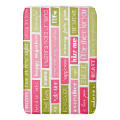 Liebe Badematte (Vorderseite Vertikal)