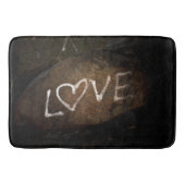 LIEBE BADEMATTE (Vorderseite)