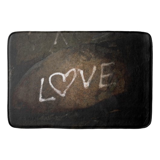 LIEBE BADEMATTE (Vorderseite)