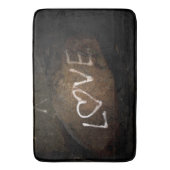 LIEBE BADEMATTE (Vorderseite Vertikal)