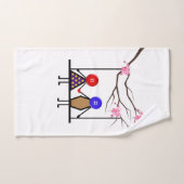 Liebe Badhandtuch Set (Handtuch)