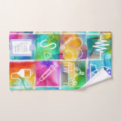 Liebe Badhandtuch Set (Handtuch)