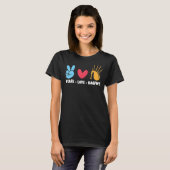 Liebe Bagpipe Bagpiper T-Shirt (Vorne ganz)