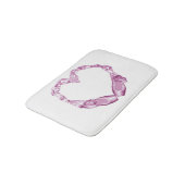 Liebe Ballet Badematte (Schrägansicht)