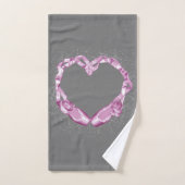 Liebe Ballet Badhandtuch Set (Handtuch)