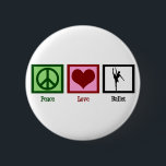 Liebe Ballet Button<br><div class="desc">Diese niedliche und elegante Ballerina wirling en pointe in einem Tutu macht ein großartiges Geschenk für das Mädchen in Ihrem Leben, das Ballett Lieben.</div>