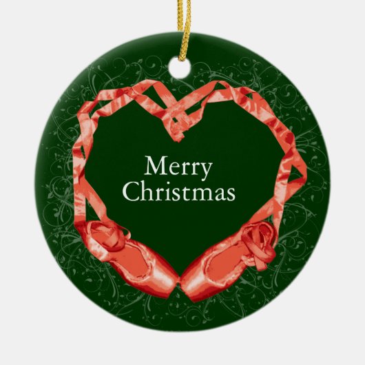 Liebe Ballet Keramikornament (Vorne)