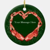 Liebe Ballet Keramikornament (Hinten)