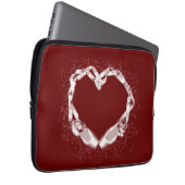 Liebe Ballet Laptopschutzhülle (Vorne Rechts)