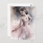 Liebe Ballet Postkarte (Vorne/Hinten)