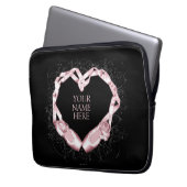 Liebe Ballett Notebook-Sieb Laptopschutzhülle (Vorderseite Links)