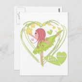 Liebe Ballett Tshirts und Geschenke Postkarte (Vorne/Hinten)