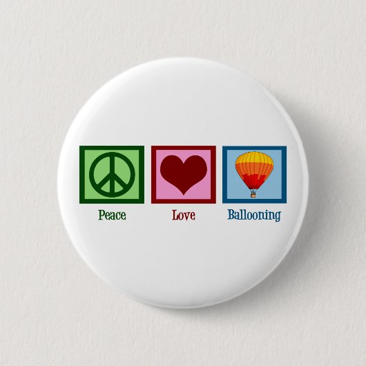 Liebe Ballooning Button (Vorderseite)